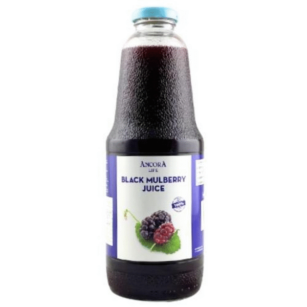 Ancora Black Mulberry Juice 1Lt X 6