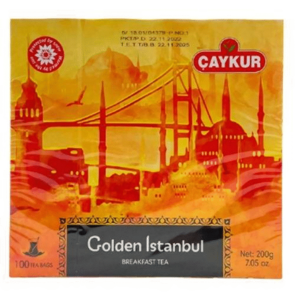 Caykur Tea Black Golden Istanbul 200gx16