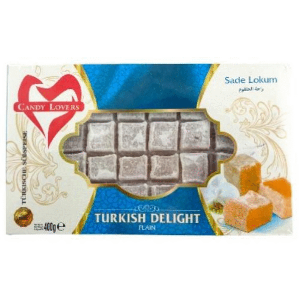 TURKISH DELIGHT PLAIN 400gx12