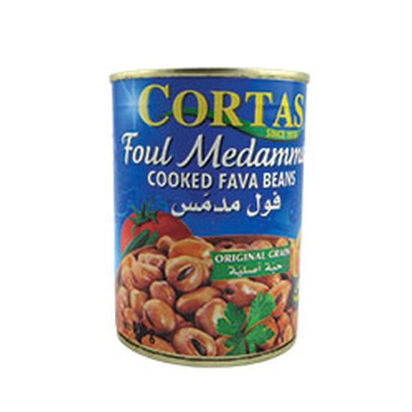 CORTAS BOILED BEANS (FAVA)400gX24pcs