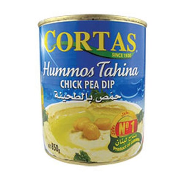 CORTAS HUMMOS CHICKPEA DIP 850gX12pc