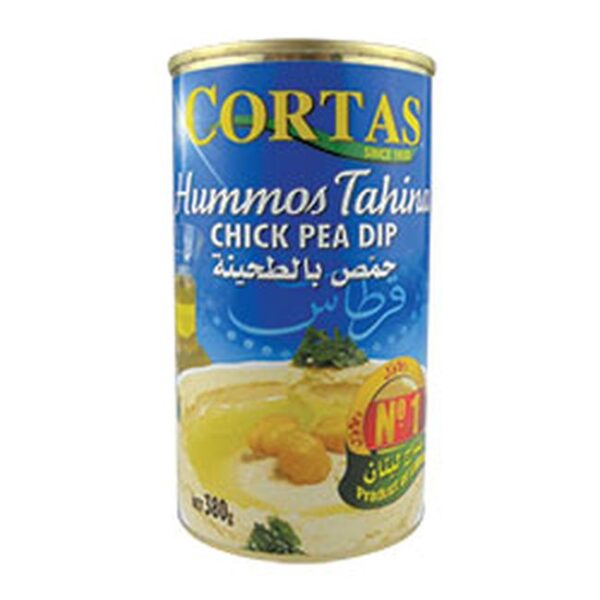 CORTAS HUMMOS CHICKPEA DIP 400gr X 24pc