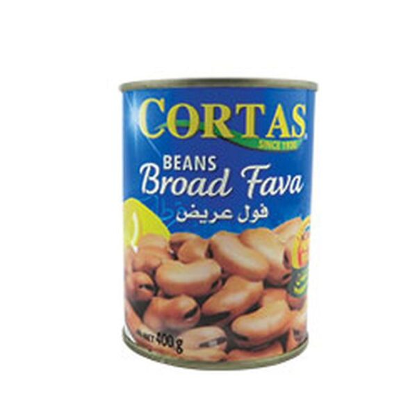 CORTAS BROAD BEANS(FAVA) 400gx24