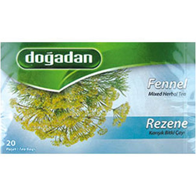 DOTEA17 DOGADAN TEA HERBAL FENNEL REZENE 20tbx12 - Image 1