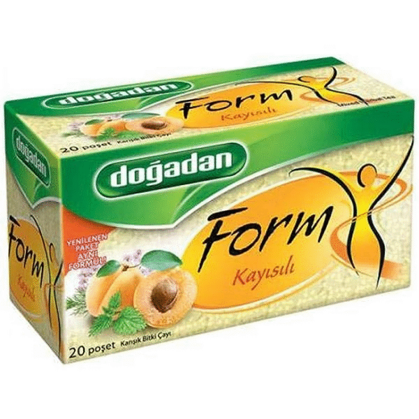 DOGADAN TEA FORM APRICOT - 20tb x 12pc