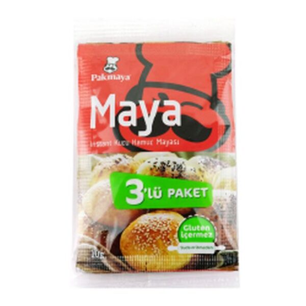 PAK DRY YEAST (MAYA) 10g*3x24per box