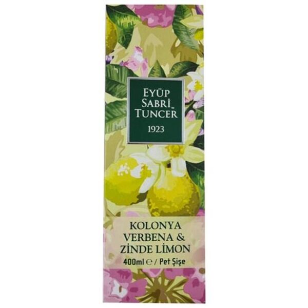 COLOGNE VERBENA FRESH LEMON 400ML X 24