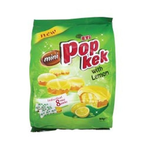 Popcake Mini Lemon 144g X10