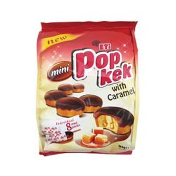 Popcake Mini Caramel 144g X 10