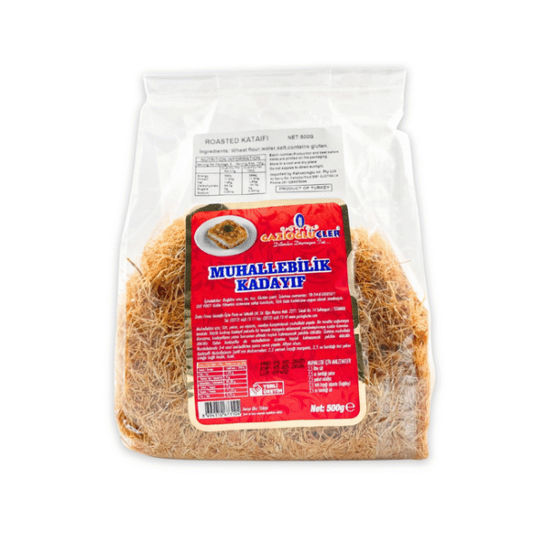 GAZIOGLUCLER KADAYIF ROASTED 500GX12