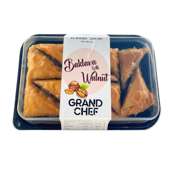 BAKLAVA WALNUT 400GRX27