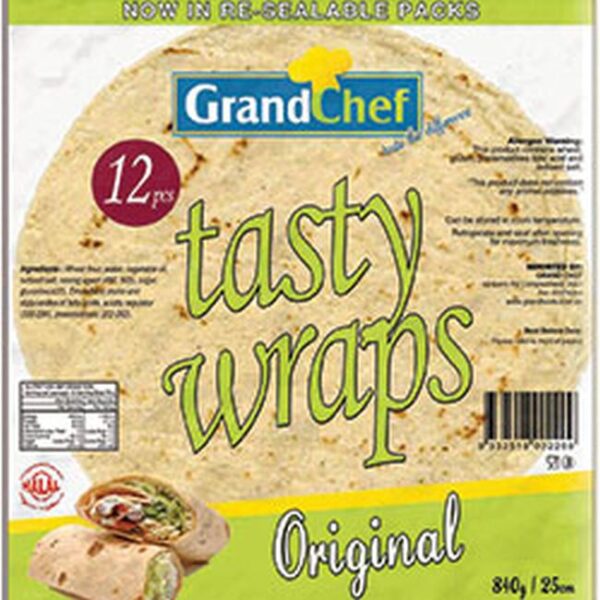 Tortilla Original Wrap 25cm 840g X12p