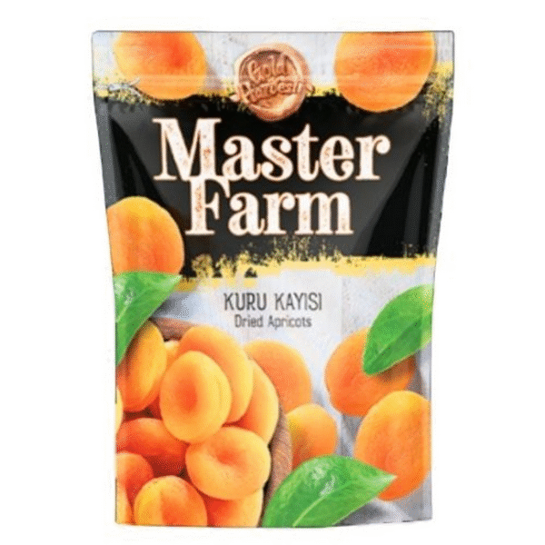 MASTER FARM DRIED APRICOTS 120GX7