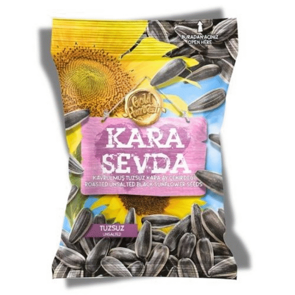 UnSalted Black Sunflower Seeds 250gx14