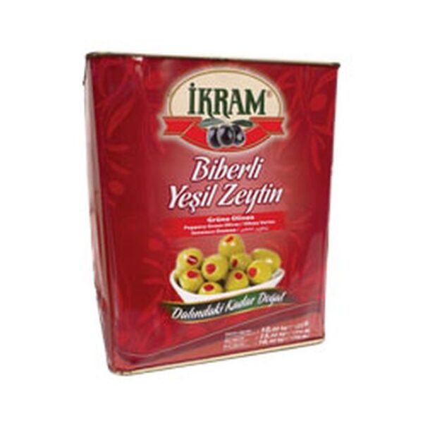 Olive Green Pepper Stuffed Jumbo 10kg