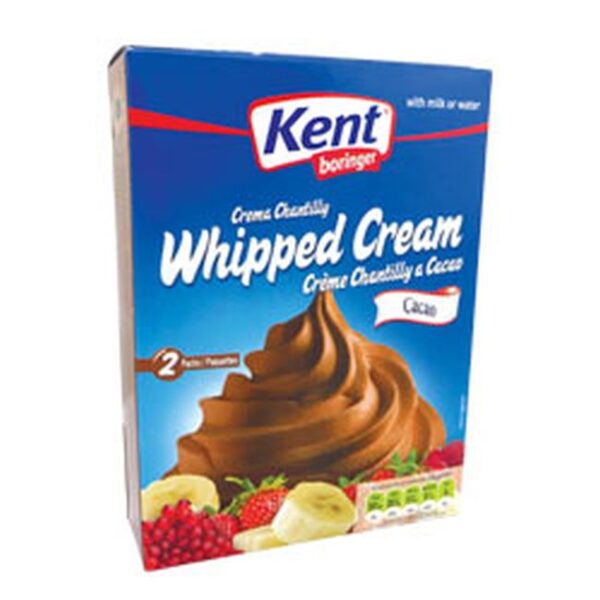 WHIPPED CREAM COCOA 150 GR X 12