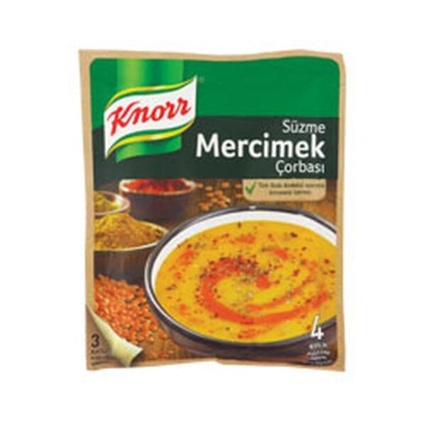 KNORR SOUP LENTIL 76gX12pcs