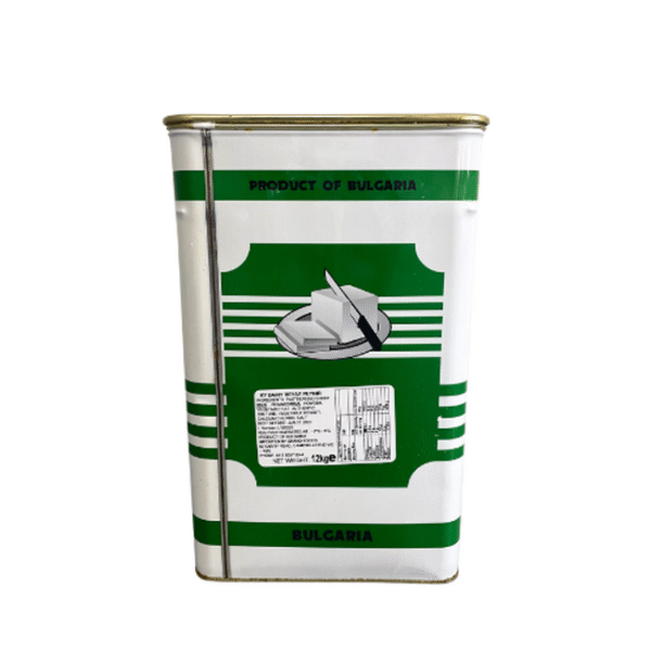 BALKAN WHITE SHEEP  CHEESE 12KG TIN