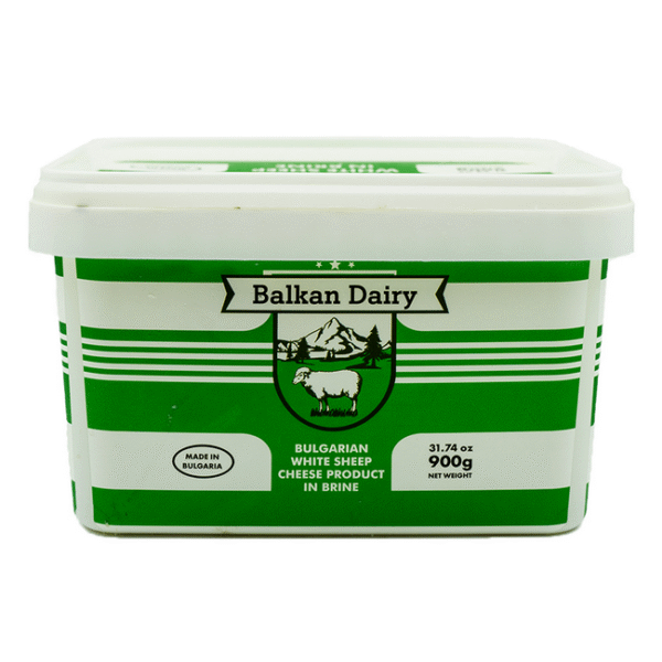 BALKAN WHITE SHEEP CHEESE 900GRX12
