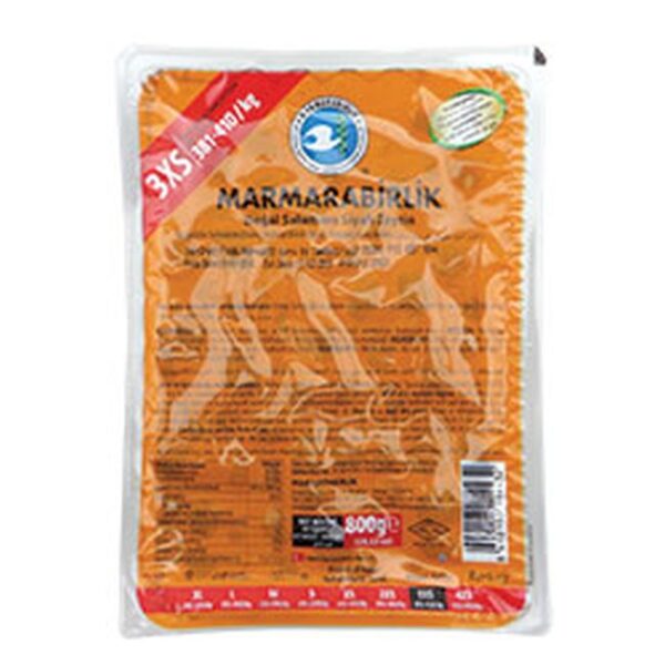 Olive Gemlik Lux Vac 3XS 800gX12pcs