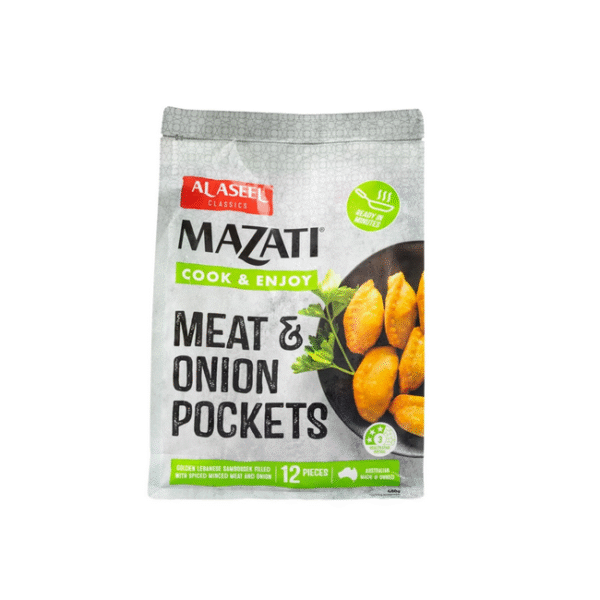 MAZATI COOK ENJOY MEAT&ONION POCKETS 400GX10
