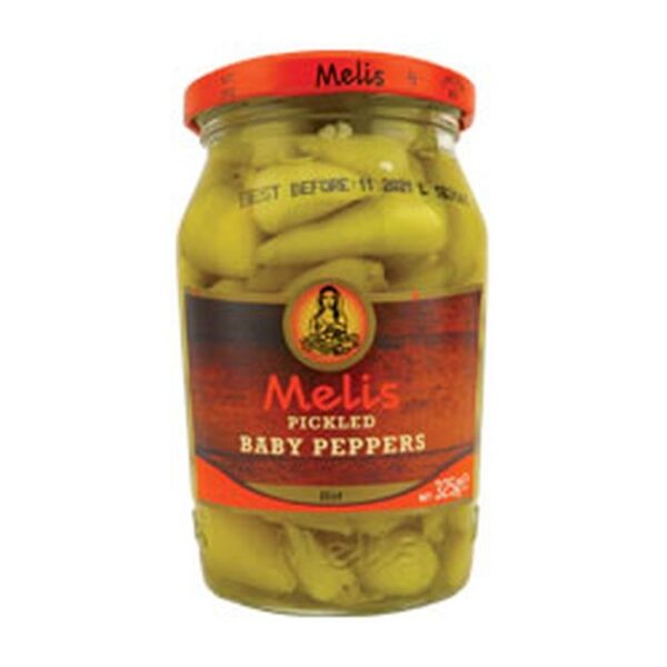 Melis Baby Hot Peppers(tombul)325g*12