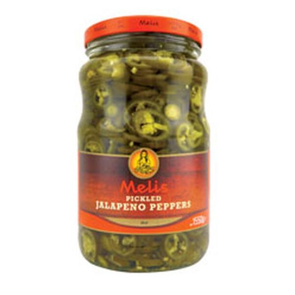 Melis Sliced Jalapeno Peppers 1550g*6