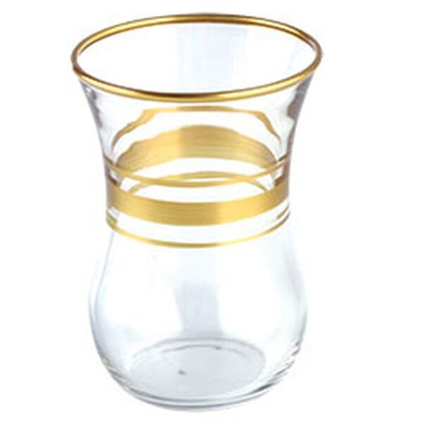 Glass Tea GOLD 42021(12pc)x6pk=72pcs