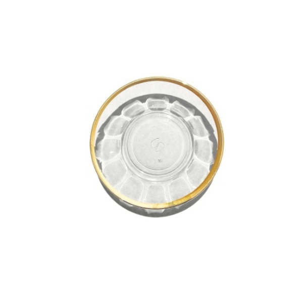 Glass Tea AJDA 6PC X 8PK GOLD 62511