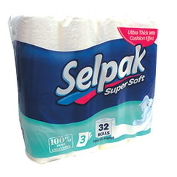 Selpak Toilet Paper 3ply32x3pc