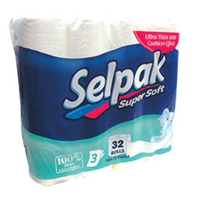 SEL003 Selpak Toilet Paper 3ply32x3pc - Image 1