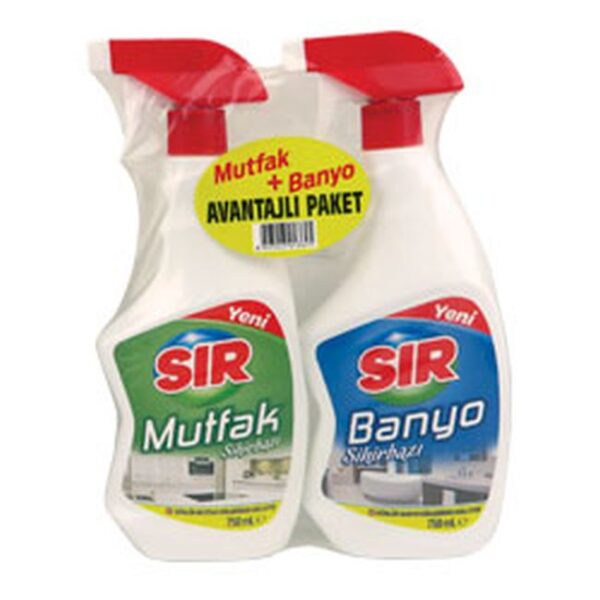 SIR BATH.& KITCH. CLEANER 2PACKx750mlx6