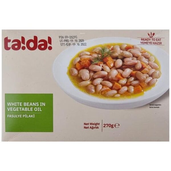White Beans Pilaki Alutray 270gX28p
