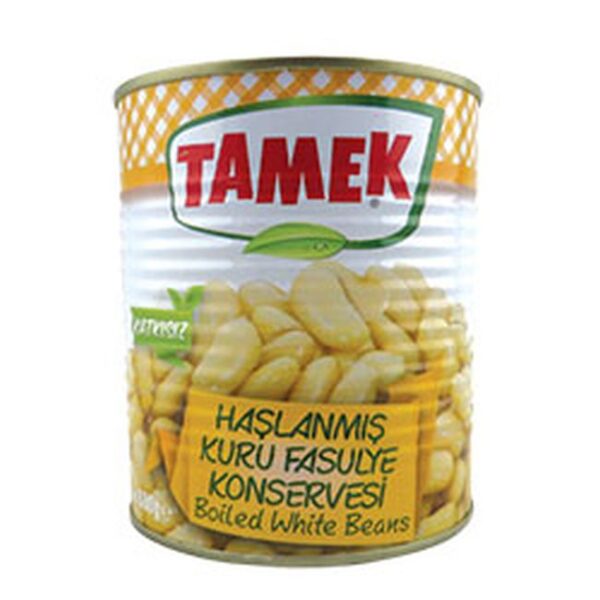 Boiled White Beans 800g X12pcs