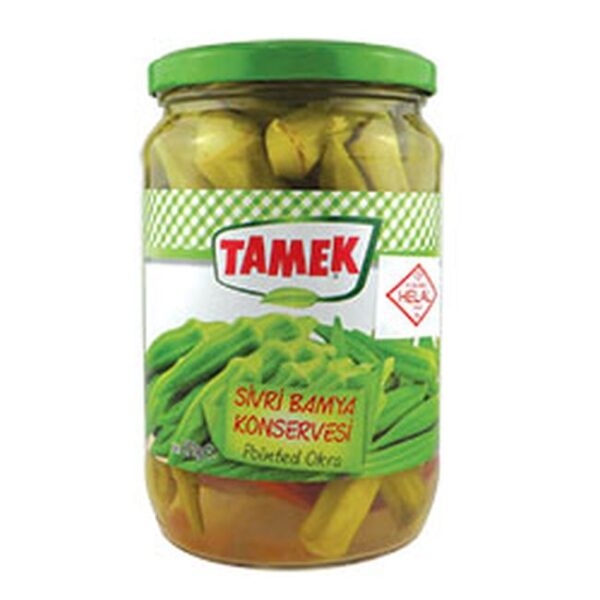 Boiled Okra Jar 670ml X 12pcs