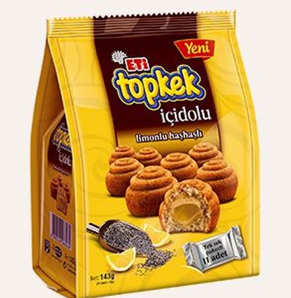 TOPKEK POPPY SEED CAKE W LEMON 130GX10